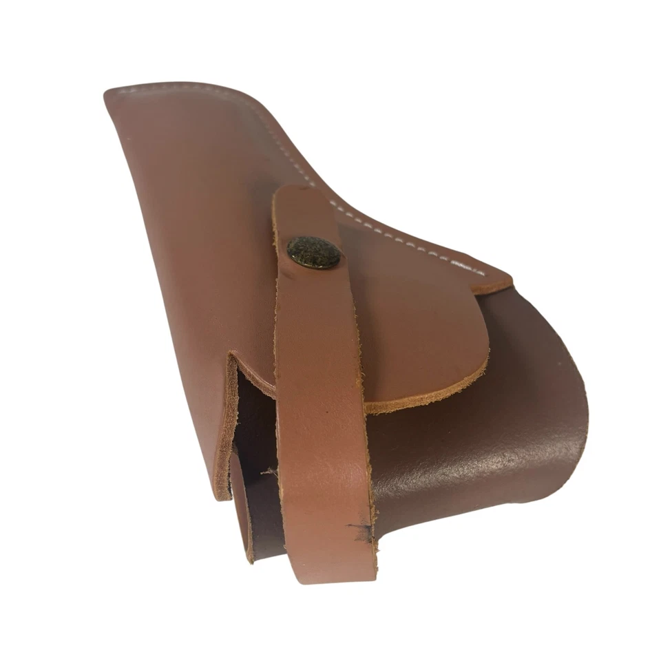 Pistola/revólver Allen Company Red Mesa de cuero funda 9" longitud total Foto 2 de 4