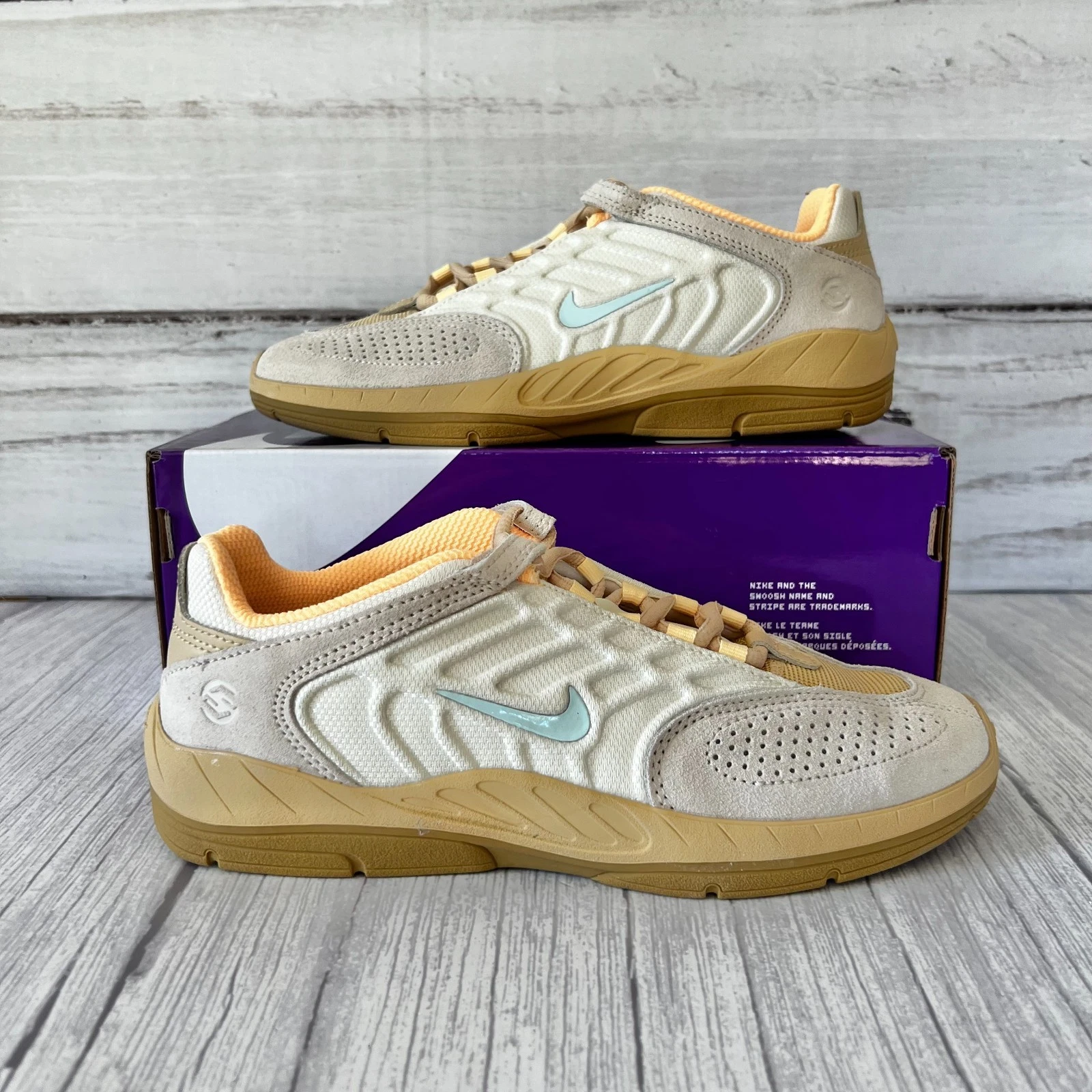 Nike SB Vertebrae TE Unisex UK Taglia 5 Latte di Cocco Giada Ice Seasame [FZ4878 100]