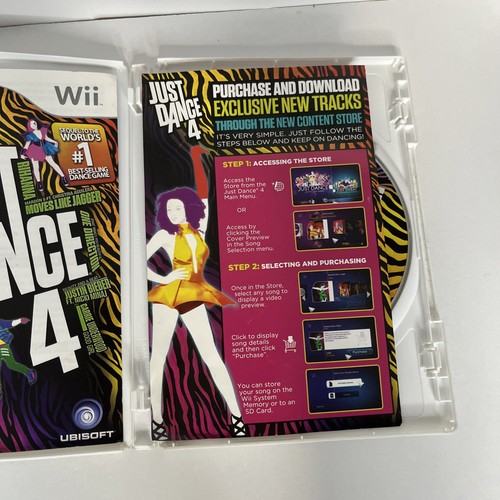 Juego completo Just Dance 4 Nintendo Wii *PROBADO* - Imagen 3 de 5