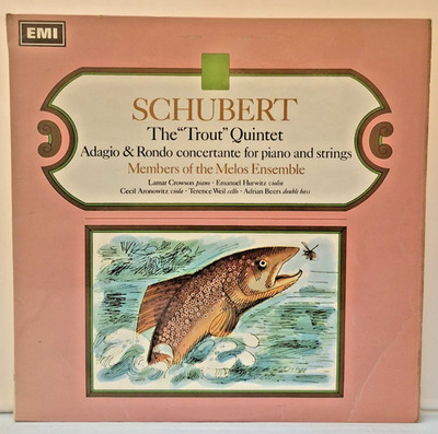 LP - Schubert - Trout Quintet - 1967 - Classical - ASD 2328