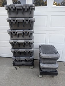 Cambro Hot Box Insulated Food Carrier 20x12x6 used