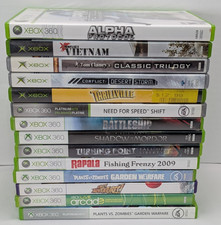 Lot of 14 Original Microsoft Xbox & 360 Games