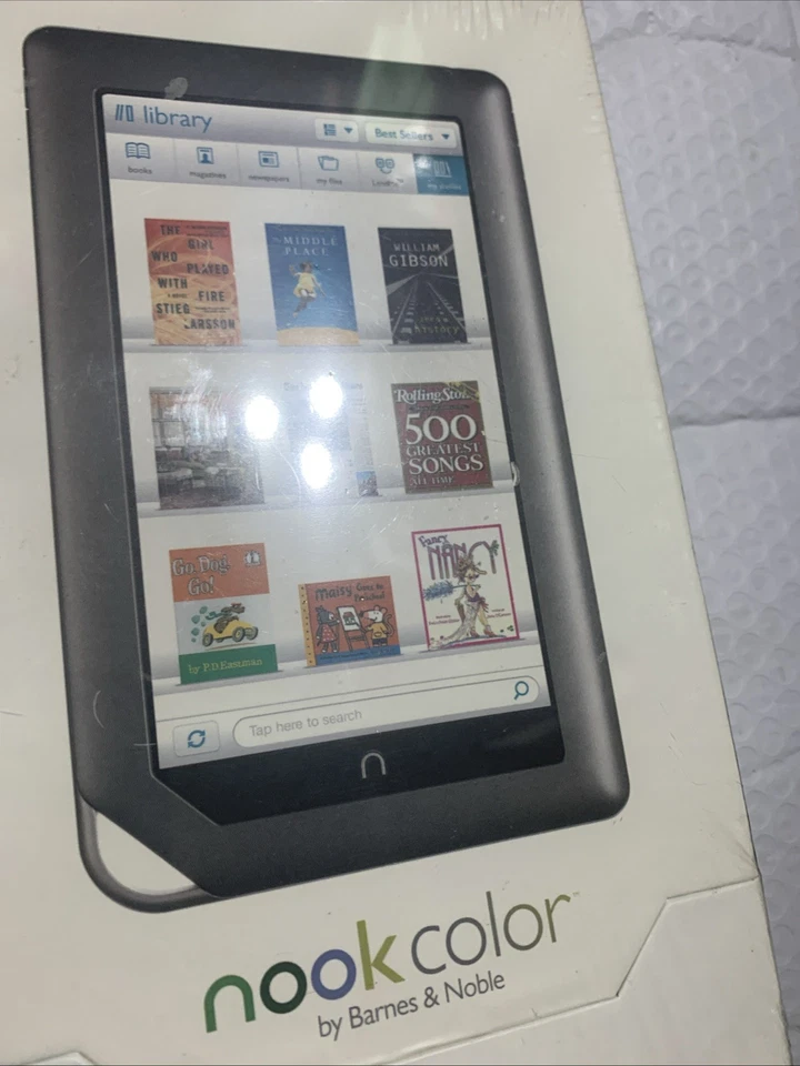 Barnes & Noble BNRV200 8GB NOOK Color Wifi eReader 7 Slate  Brand New Sealed W12 - Image 3 of 4