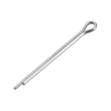 Split Cotter Pin - 1.5mm x 20mm 304 Stainless Steel 2-Prongs Silver Tone 60Pcs