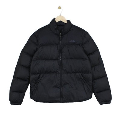 North Face 700 Daunen Puffer Jacke Herren Größe L Schwarz Winter Oberbekleidung
