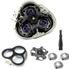 2025 Full Complete HQ8 Replacement Shaver Head Compatible with Norelco Aquatec S