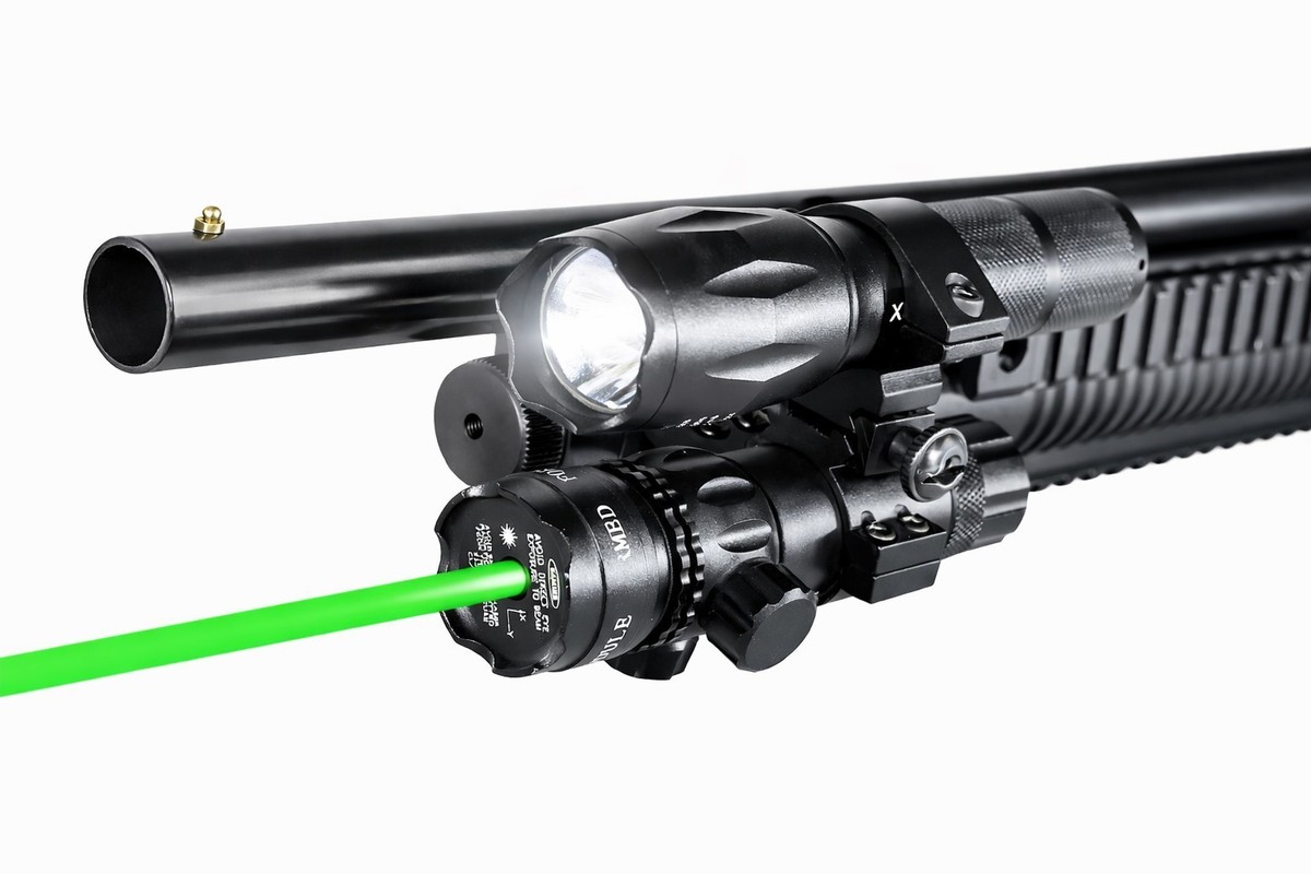 Maverick 88 12 Gauge Flashlight Green Laser Combo 1000 Lumen Home