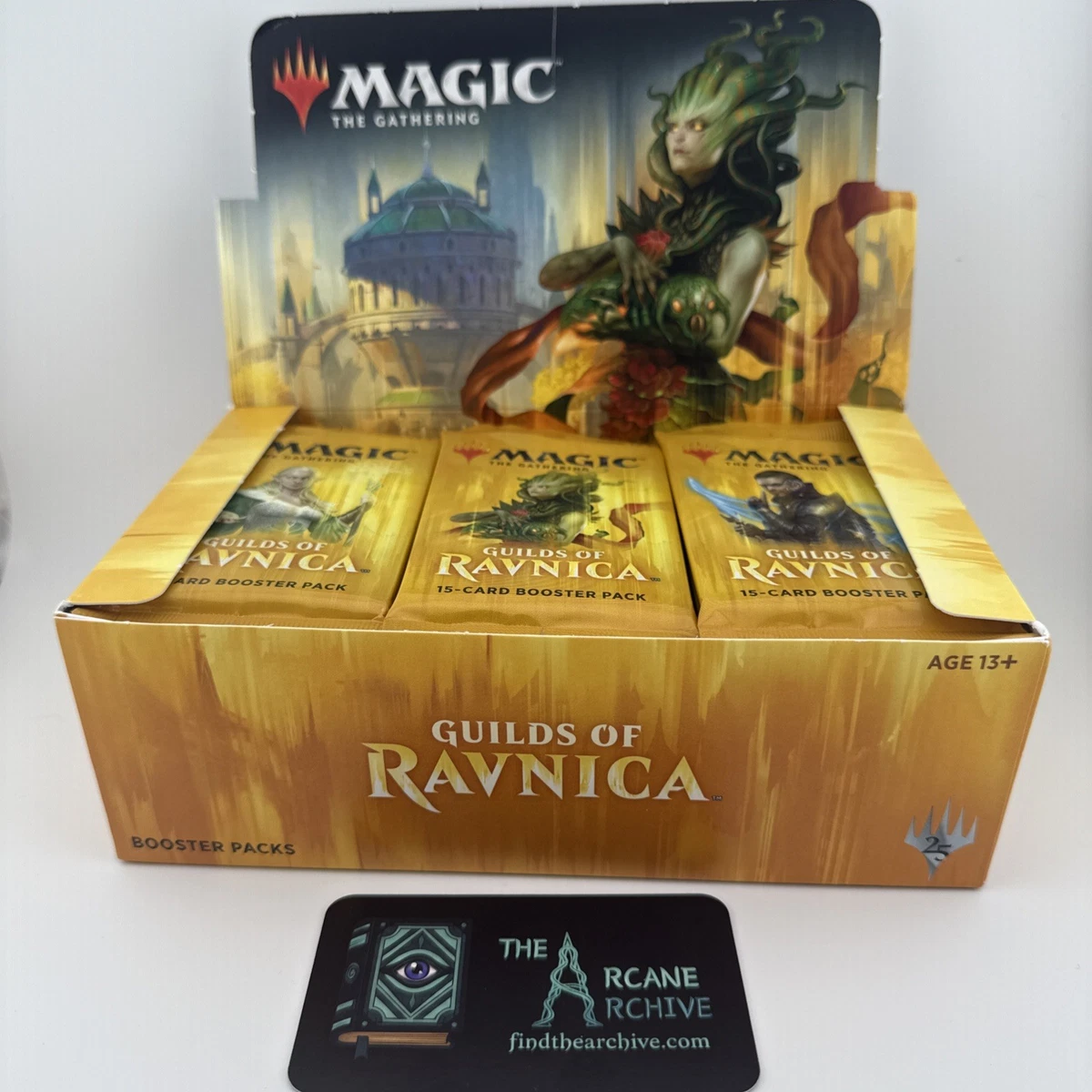 guilds of ravnica booster box ebay Amazon.com: Magic: The Gathering Guilds of Ravnica Booster Box : Toys &  Games