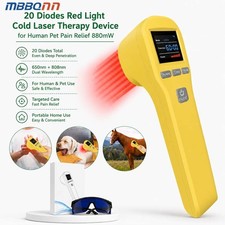 880mW Cold Laser Therapy Device 20 Diodes 650nm 808nm for Muscle Tissue Repair