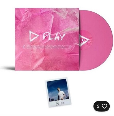 Ed Sheeran - Play [Indie-Exclusive Pink Vinyl] [w/ Signed Photo Print] NEW LP