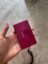 Sony Cyber-Shot DSC-TX9/TX9C 12.2MP CMOS Vintage - Rose Red Digital Camera
