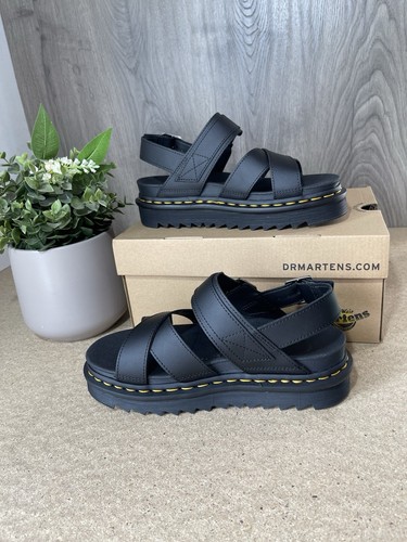 Dr. Martens Voss II Sandals UK Size 3, Black, Brand New - Picture 3 of 6