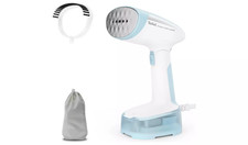 Image of Tefal DT3041G0 Handheld Garment Steamer Access Steam Pocket 1300w White & Blue