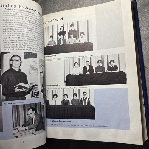 Wayne Memorial High Yearbook 1962 Spectator Michigan - Picture 13 of 18