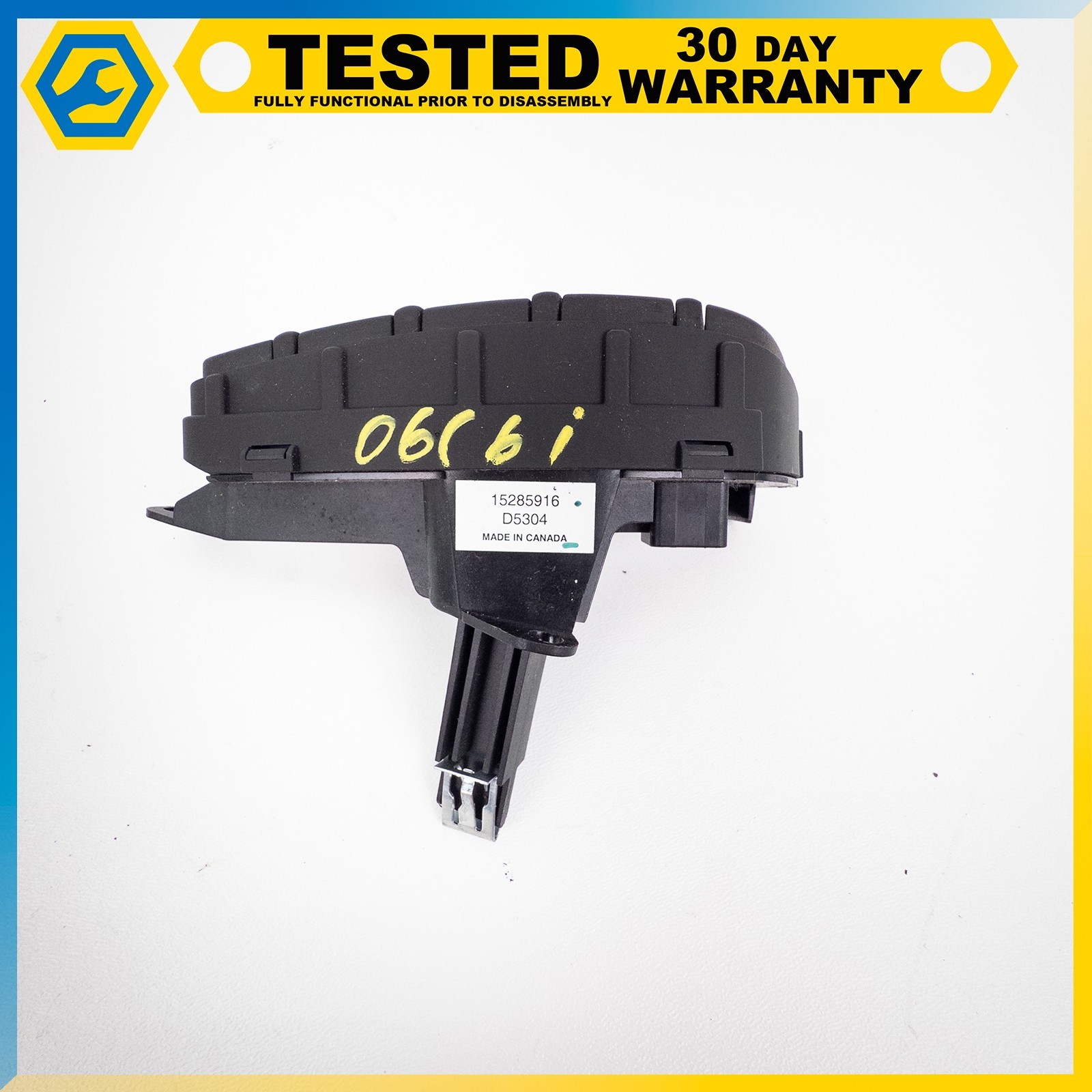 05-13 CHEVROLET CORVETTE C6 FRONT RIGHT HEADS UP DISPLAY SWITCH HUD CONTROL OEM