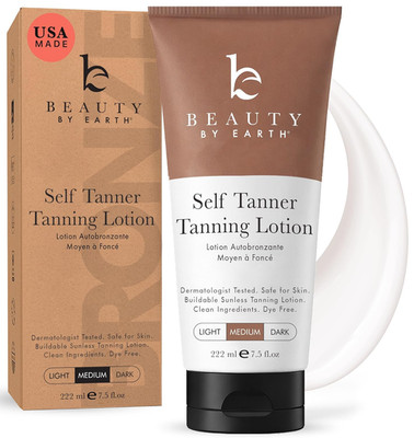 Self Tanner - USA Made with Natural & Organic Ingredients, Moisturizing Self Tan