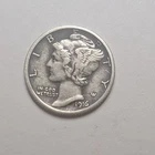 1916 Mercury Dime 10C Silver 0.9 Fine Philadelphia Business Strike KM#140