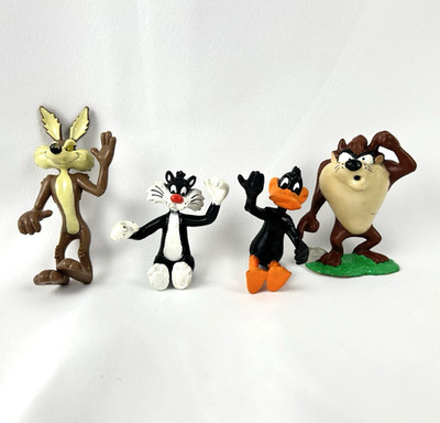 Vintage Warner Bros Looney Tunes Coyote Bugs Daffy Charan 1989 Taz Applause 1994
