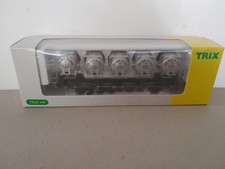 Trix 24328 DB Ep.IV Behälter-Tragwg. Lgjs 598 m. 5 Bierbeh. H0/DC-OVP,C8-wie neu