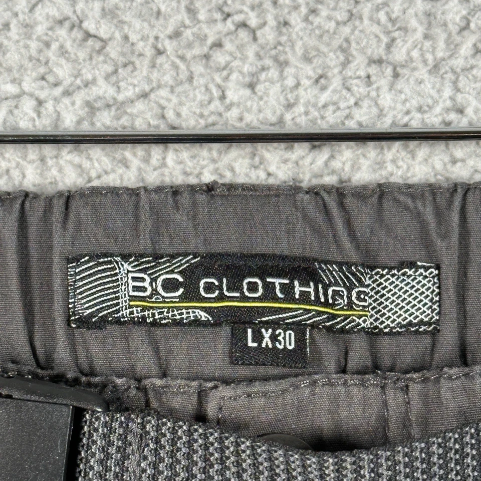 Pantalones cargo vintage Y2K BC Clothing para hombre L 34X28 cintura con cinturón holgados Foto 3 de 4