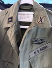 1970's Combat Coat WR POPLIN OG 107 Vietnam Era X Small Airborne — photo 8