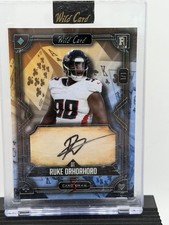 2024 Wild Card 5 Card Draw Auto Ruke Orhorhoro 1/1