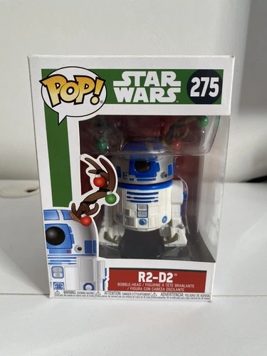 Funko Pop! Vinyl Star Wars Holiday Edition R2-D2 #275 damaged box