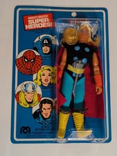 Mego WGSH 1975 A Carded THOR, Strawberry Blon...