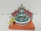 Re-ment Pokemon Town 2 Festival Street Corner Figure Pidove Yamper fountain