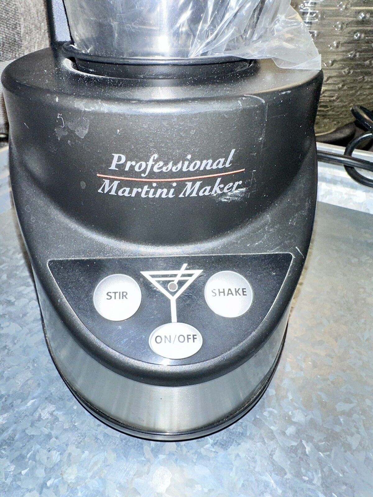 TaliaPosy Pro Professional Electric Martini Maker, Black/Chrome
