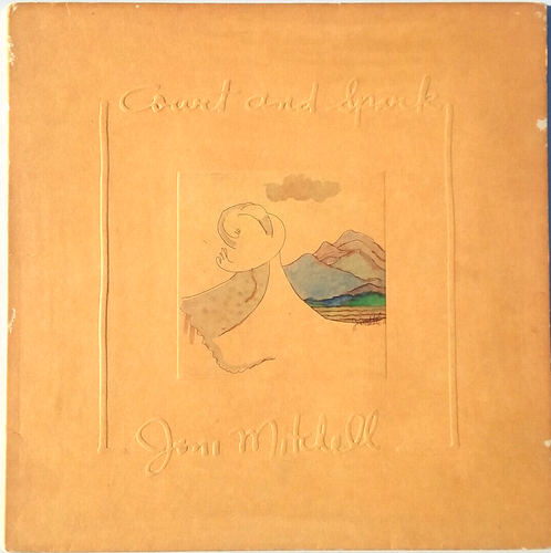 JONI MITCHELL - Court And Spark - Vinyl LP 1973 Asylum  LP 7E-1001 Embossed Gate - Imagen 1 de 8