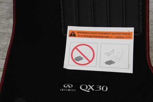 Floor Mats INFINITI QX30 2017-2019 T99E2-5DC1A - Foto 5 di 11