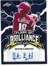 2020 Leaf Flash Baseball HESTON KJERSTAD Flash Brilliance Rookie Autograph 2/50