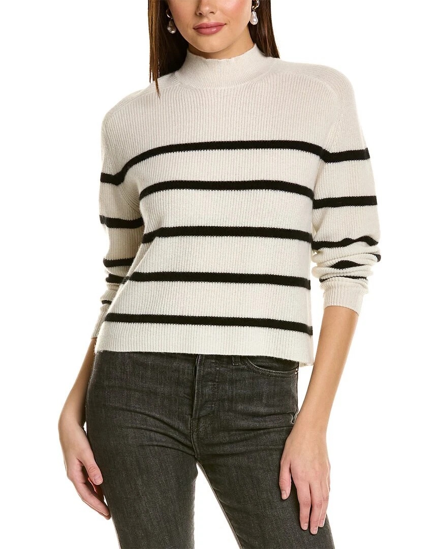 Striped cashmere sweater clearance womens