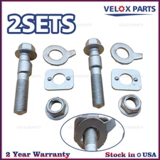 2SETS CAM BOLT KIT FRONT OR REAR UPPER FOR 1979-2022 CHEVY SABRE SOMERSET ACURA