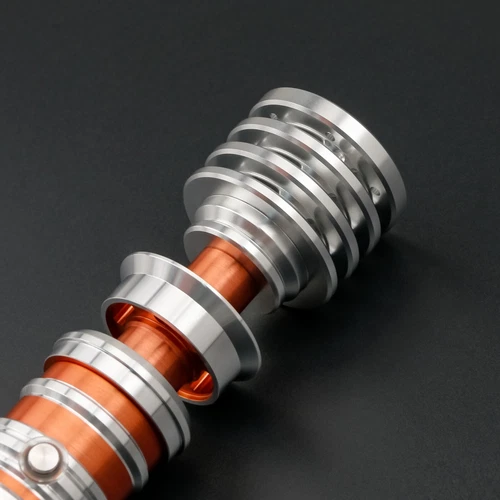 Star Wars Leia SE RGB Lichtschwert Premium Metallgriff Nachbau USB aufladbar - Bild 7 von 14