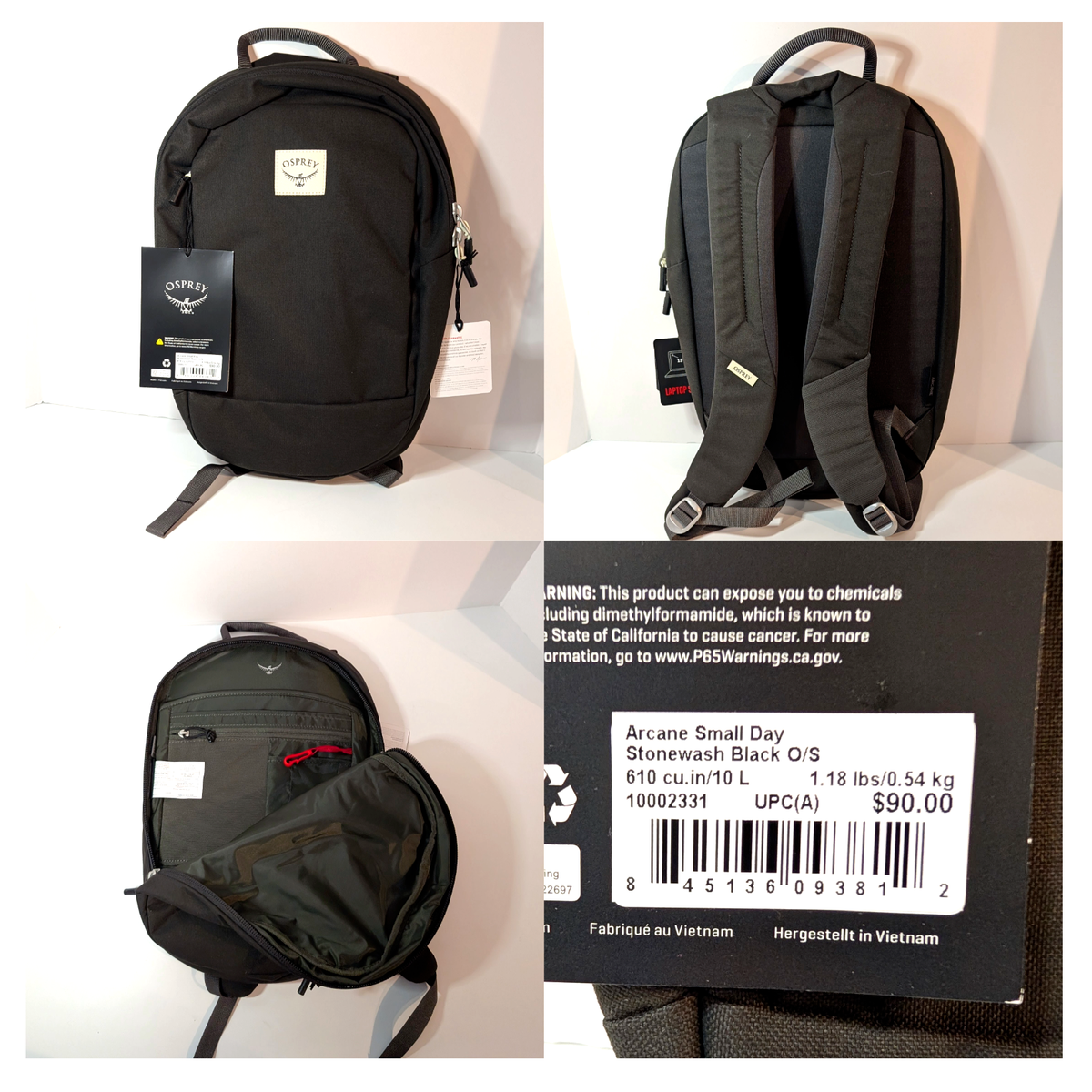 Osprey Arcane Small Day Commuter Backpack, Laptop Day Pack