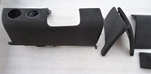 Porsche 997 2005 12 GT3 Alcantara Inférieur & Centre Bord Panneaux Argenté - Photo 2 sur 12