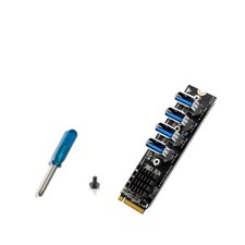M.2 to PCIE PCI-E Adapter Card High Speed M-Key Graphics PCIE Expansion Card