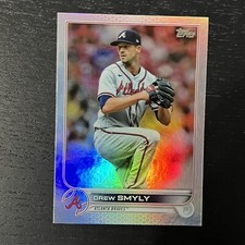 2022 Topps Series 1 Baseball Drew Smyly Rainbow Foil Base #195