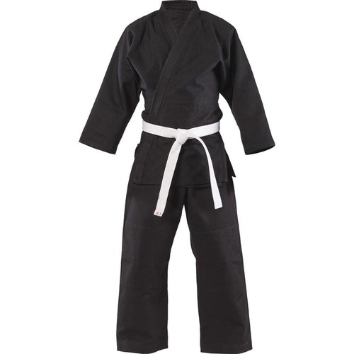 Golden Tiger Size 4/180 Black Judo Gi Uniform Karate - Picture 3 of 9