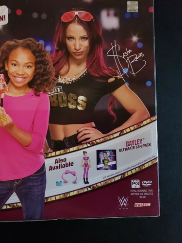 Sasha Banks WWE Superstars Ultimate Fan Pack Exclusive Figur DVD Set Wrestling - Bild 7 von 8