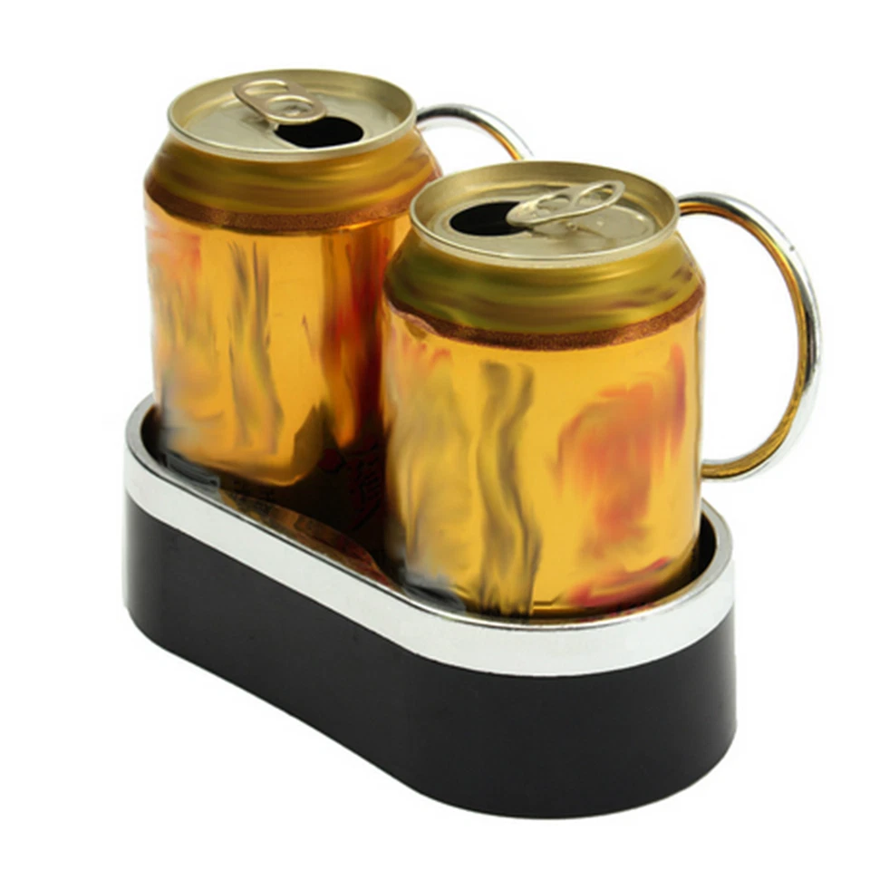 Dual Cup Holder Drink Beverage Bottle Organizer For Car SUV Interior Accessories - Image 2 of 4