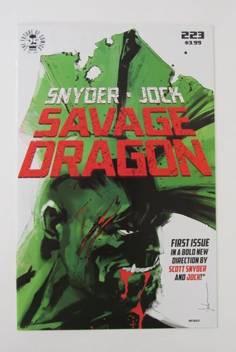 Savage Dragon #223 (2017, Image) April Fool's Jock Cover NM 9.2 AA772
