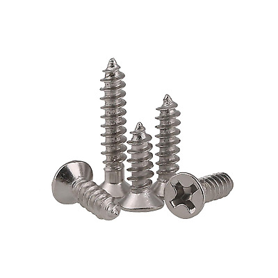 M4 Nickel Plated Carbon Steel Details about   Phillips Flat Screw Countersunk Screw M1.2 M1.4 