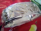 Vintage Hawaiian Heirloom Sterling Silver Bamboo Bracelet marked 925 Size 7.5