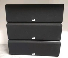 Lot of 3 Miller & Kreisel M&K S-125C Satellite Monitor Speakers