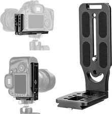 DSLR Camera L Bracket Quick Release Plate Universal for Canon Nikon Sony Tripod