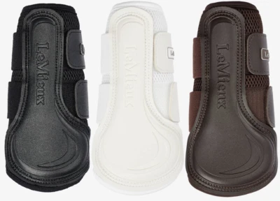 LeMieux ProSport Netz Bürstenstiefel leichte Schule schwarz/weiß/braun