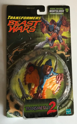 VINTAGE TRANSFORMERS BEAST WARS DELUXE TRANSMETALS 2 MAXIMAL NIGHTGLIDER 1999